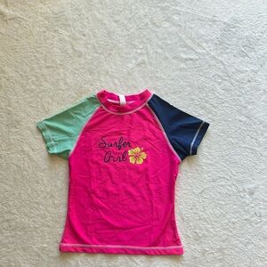 Big Chill rashguard swim shirt size 6/6x surfer girl